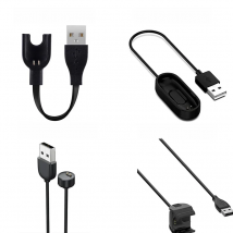 Chargers for Xiaomi Mi Band 3 4 2 for Mi Band 4 Charger Replacement USB Charging Adapter Wire for Xiaomi MiBand 3 Smart Band