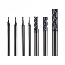 carbide Carbide End Mill For stainless steel 4 Flutes CNC Solid Carbide Milling cutter for HRC48 M4E stainless steel machining