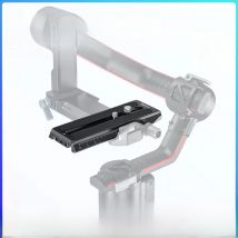 SmallRig Manfrotto Quick Release Plate for DJI RS3 /RS3 Pro/RS 2/RSC 2/RS 4/RS 4Pro/Ronin-S Gimbal with 1/4 Threaded Hole -3158B