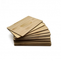 Rfid Wooden Card, NFC 216/F08/MF 1K Chip Contactless Smart Access Control RFID Wooden Card (5/10pcs)
