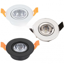Dimmable 1W 3W LED Spotlights Lighting Mini led Ceiling Downlights Lighting Bulb for Cabinet Counter Showcase AC110V 220V