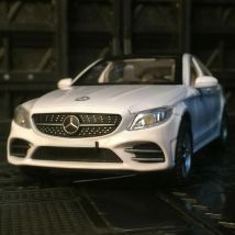 1/32 C260L C-Class Diecast Alloy Car Model Metal Vehicles Simulation Toy Car Model Sound and Light Collection Toy Gift