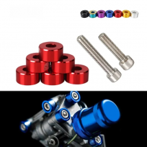 M6 6 Pcs/Pack Aluminum Fender Washers and Bolt for honda Air inlet manifold,engine