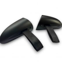 GT3RS Style Interior Door Handle Replacement for Porsche 997 911 987 Cayman Boxster - RED / YELLOW / BLACK Straps included