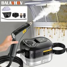 Myjka parowa wysokociśnieniowa 2500W, wysokotemperaturowa maszyna czyszcząca do użytku domowego, do klimatyzacji, okapów kuchennych, samochodów i podłóg.