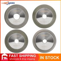 78/80mm Electroplated Diamond Grinding Wheel Cup For Tungsten Carbide Sharpening Cutter Tool 1pc