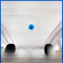 New Electric Sunshade For Tesla Model Y New Y Juniper Ambient Light Roof Shade English Korean Voice Control Button Control