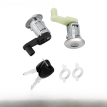 7701468981 7701468982 Left+Right Car Door Lock Barrel Cylinder with 2 Key for Renault Megane Scenic Clio Master