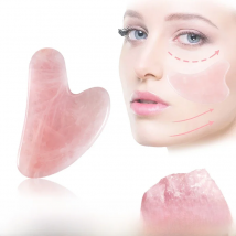 Natural Jade Gua Sha Scraper Board Massage Rose Quartz Jade Guasha Stone For Face Neck Skin Lifting Wrinkle Remover Beauty Care