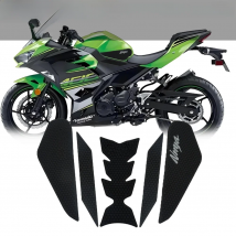 For Kawasaki Ninja 400 Ninja400 New Motorcycle Tank Pad Protector 3D Emblem Sticker Decal Gas Fuel Knee Grip Traction Side Pad