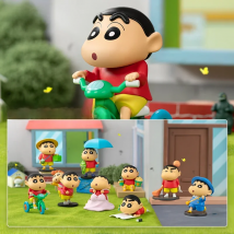 52TOYS Blind Box Crayon Shin-chan Daily Life Series 3, Mystery Box, Anime Cute Random Figure Collectible Toy Desktop Decoration