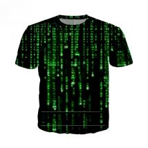Anime 3D Print T Shirts Movie Men Women The Matrix Fashion T-shirts Rock Harajuku Tees Funny Men Clothing Streetwear Oversized
