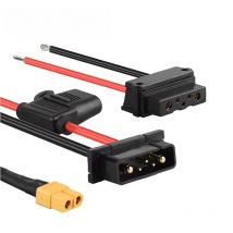 XT60 to 4/5/6Pin Adapter Battery Box Discharge Connector E-Bike Power Battery Base Replacement Part for Hailong G80/No.1 Type 2
