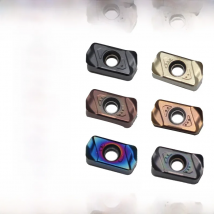 KaKarot LNMU0303 ZER MJ Carbide Insert 10pcs Lathe Turning Plate CNC Machine Indexable Milling Cutter Tool for EXN03R Fast-feed
