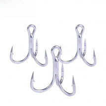 Balleo 5/10PCS Sharp quadruple reinforced triple anchor hook Treble three fishing hooks 4X times lure three fork three claw hook