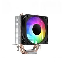 Ruix X2000 Air CPU Cooler 2 Heatpipes Radiator Cooling RainbowRGB 3PIN Fan Quiet Ventilador For Intel 115X 1200 1700 AM4 AM5 AMD