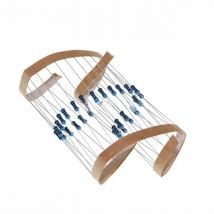 100pcs 220 ohms 1/4W 220R Metal Film Resistor 220ohm 0.25W 1% ROHS