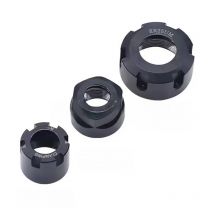 1PCS ER Nut Collet Nut ER8 ER11 ER16 ER20 ER25 ER32 A M UM NUT Spring Collect Nut Clamping CNC Milling Engraving Machine