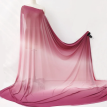 Stretch Tulle 58'' Wide By Meter Polyester Spandex Mesh Fabric Gradient Tulle