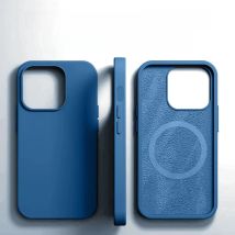 Original Magnetic Liquid Silicone Shockproof Case For iPhone 16 11 12 14 13 15 Pro Max 16 Plus For Magsafe Wireless Charge Cover