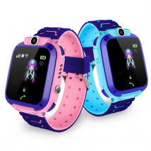 Q12 Children's Smart Watch SOS Phone Watch Smartwatch For Kids With Sim Card Photo Waterproof IP67 Kids Gift For IOS Android