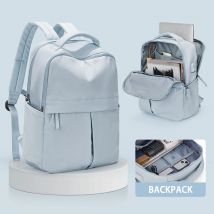 Laptop Backpack for Women 15.6'' College Work Travel Business Computer Backpack with USB Port Casual Daypack for Teacher Nurse