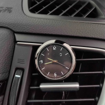 Car Interior Car Clock outlet Dashboard Air Clip Interior electronic quartz watch For Fiat 500 500c 500l 500s car accessories