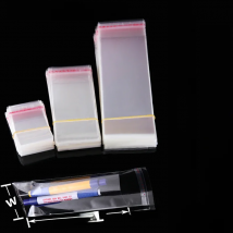 Transparent Self Sealing Small Poly OPP Plastic Bags Jewelry Gift Packing Self Adhesive Cookie Candy Packaging Cellophane Bag