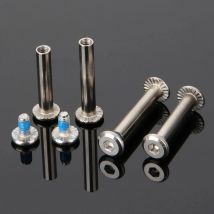 10Pcs Diameter 6mm *31mm/36mm Roller Skates Parts Axle Male & Female Screws for Child Kid Adult Free Skating Inline Skates Wheel