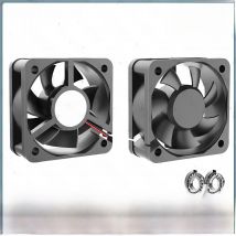 2 Pieces 50mm 5cm 50x50x20mm DC Brushless Fan 5V/12V/24 Cooling Cooler Fan for PC Laptop Computer Case Cooling Fan Axial Fans