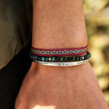 Tibetan Buddhist Lucky Knot Rope Bracelet Set Natural Lapis Lazuli Beads For Women Men Friendship Bracelet Gift Dropshiping