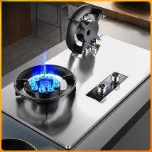 8.5Kw Gas Stove Dual Stove Household Embedded Natural Gas Liquefied Gas Timing Stove Fierce Fire Stove Desktop Dual-Use Kitchen