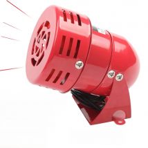 220VAC 110VAC 12VDC 24VDC Red Mini Metal Motor Siren Industrial Alarm Sound electrical guard against theft MS-190