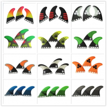 Surfboard Fins M Tri Fins UPSUR FUTURE Performance 3 Fins Thruster Honeycomb Surf Fins Single Tabs Base Fins Set
