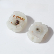 10 pcs rear bearing cover part for car door Lock Actuator Motor, rearview mirror motor carbon brush holder