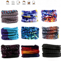 Multi-color Seamless Bandanas Headwear Scarf Magic Headband Face Mask Tubular Wrap Bicycle Headscarf Frauen Schal