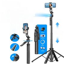 FANGTUOSI 360 Rotation Gimbal Stabilizer ,Selfie Stick Tripod for Smartphone Camera With Bluetooth shutter Stabilizer for Live