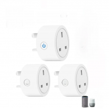 20A Tuya Zigbee Smart Socket UK Plug Adapter Power monitoring with Zigbee Hub for Intelligent Control Support Google Home Alexa