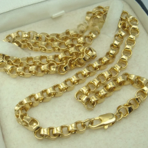 Gold Color  Men Long Necklace N247