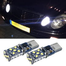 2Pcs Canbus Parking Light  For Mercedes Benz W202 W220 W124 W211 W222 X204 W164 W204 W203 W210  T10 194 168 W5W LED Bulb