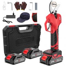 Cesoie elettriche da potatura ad alta potenza da 1000 W 21 V 50 mm Cesoie da potatura a batteria senza spazzole Strumento da taglio per rami di alberi da frutto da giardino