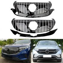 Front Racing Facelift Grill Upper Bumper Grilles For EQC350 EQC400 EQC440 EQC SUV