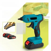 NEWBENY 280°C Hot Melt Glue Gun Cordless Efficient  with 10pcs 11mm Glue Sticks DIY Repair Power Tool For Makita 18V Battery Pin