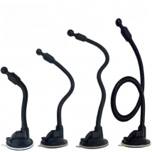 17MM Ball Head Hose Sucker Base for Car Mobile Phone Tablet Holder Accessories Windshield Mount for Phone Holder Clip 4 Lengths