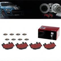 Brembo P06108N Premium Ceramic Front Disc Brake Pad Set Fit For BMW (BRILLIANCE) OE# 34116880625