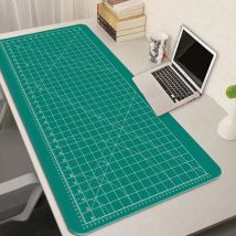 Cutting-Mat-white-on-black Mouse Pad Office Gaming Laptop Deskmat Anime Mousepad Gamer Keyboard Mouse Mat Computer Accessories