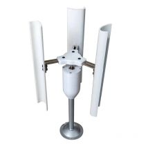 DIY Vertical Axis Wind Turbine Model Wind Power Generator Three-Phase Permanent Magnet Generator Windmill  Night Light Making