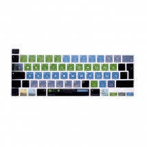 HRH Shortcut Hotkey EU Silicone Keyboard Skin Cover Protector For MacBook Pro16 A2141 Pro13 M1 M2 Chip A2338A2251A2289 2020 2022
