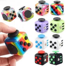 Fidget Cube Antistress Hand Spinner Decompression Toy for Autism ADHD Anxiety Sensory Toys for Kids Adults Stress Relief Toys