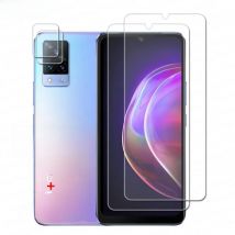 For Vivo V21 Glass Tempered Glass for Vivo V21 5G V21e 5GGlass Transparent Phone Screen Film Lens Camera Protector Film